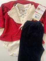 Pagão Calça Veludo Casaco Plush Bebê P Pagão Calça Veludo Casaco Plush Bebê P