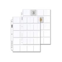 Página de moedas BCW 20-Pocket 25 folhas