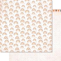 Página para Scrapbook Dupla Face Litoarte 30,5 x 30,5 cm - Modelo SD-1211 Boho Baby Girl Padrões