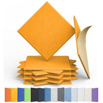 Painéis acústicos Amantech High Density Sound 30x30x1cm - Laranja