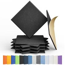 Painéis acústicos Amantech High Density Sound 30x30x1cm - Preto