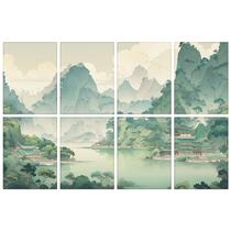 Painéis acústicos Art BUBOS Soundproof, pacote com 8, 120x80cm Painéis acústicos Art BUBOS Soundproof, pacote com 8, 120x80cm