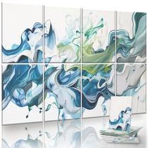 Painéis acústicos Art JaneTech Sound Absorbing, pacote com 8, 122 x 81 cm