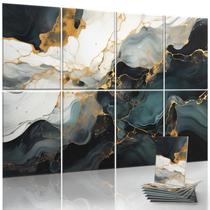 Painéis acústicos de parede JaneTech, pacote com 8, 122x81 cm, absorventes de som