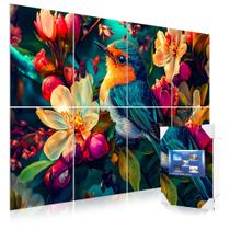 Painéis acústicos Mollywell Art Soundproofing 48x32x1cm (Robin) Painéis acústicos Mollywell Art Soundproofing 48x32x1cm (Robin)