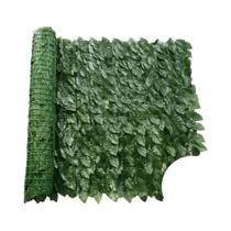 Painéis De Cerca De Folhas De Hera Artificial Verde, Tela Falsa Para Decoração De Jardim, Varanda E