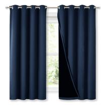 Painéis de cortina NICETOWN 100% Blackout com isolamento térmico