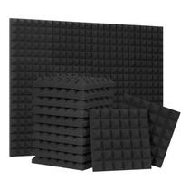 Painéis de espuma acústica SD SODOCT Pyramid Design 30x30x5cm 24pk Painéis de espuma acústica SD SODOCT Pyramid Design 30x30x5cm 24pk