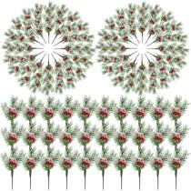 Painéis de palhetas e sprays de Natal, 96 unidades para decoração de Natal