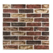 Painéis de parede 3D Art3d Faux Brick, pacote com 10, 70 x 70 cm, impermeáveis