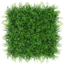 Painéis de parede de grama Yangrass Artificial Boxwood Hedge 12 unidades Painéis de parede de grama Yangrass Artificial Boxwood Hedge 12 unidades