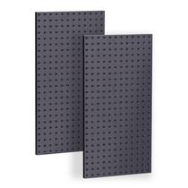 Painéis de parede de metal Pegboard Ultrawall, 2 unidades de armazenamento de garagem
