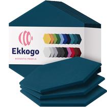 Painéis de parede insonorizados Ekkogo Acoustic Panels, pacote com 12 Painéis de parede insonorizados Ekkogo Acoustic Panels, pacote com 12