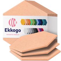 Painéis de parede insonorizados Ekkogo Acoustic Panels, pacote com 12 Painéis de parede insonorizados Ekkogo Acoustic Panels, pacote com 12