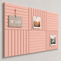 Painéis de Quadro de Avisos em Feltro com Listras Baysola 36 x 24 Polegadas, Placas de Parede Autoadesivas, Alternativa ao Quadro de Cortiça para Escritório, Sala de Aula, Fotos e Anotações, 6 Unidades Painéis de Quadro de Avisos em Feltro com Listras Baysola 36 x 24 Polegadas, Placas de Parede Autoadesivas, Alternativa ao Quadro de Cortiça para Escritório, Sala de Aula, Fotos e Anotações, 6 Unidades