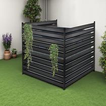 Painéis de vedação de privacidade COLRASN 42x38cm (3 painéis) para unidade AC