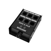 Painel 06 Vias Para Medusa 1 prensa cabo nylon - WIRECONEX