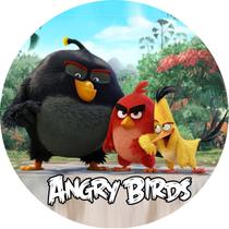 Painel 3D Angry Birds Tecido Sublimado com Elástico