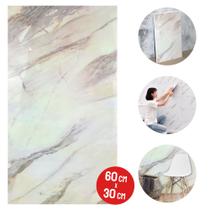 Painel 3d Revestimento De Parede Mármore Autocolante Bege Painel 3d Revestimento De Parede Mármore Autocolante Bege