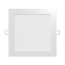 Painel 3W LED Embutir Slim Quadrado 9,5x9,5 6500K Branco Frio Bivolt - LED Force