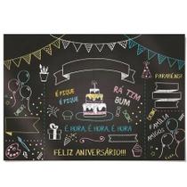 Painel 4 Lâminas - Festa das Cores - 1 unidade - Cromus - Rizzo