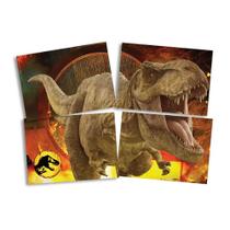 Painel 4 Laminas - Festa Jurassic World - 01 unidade - Festcolor - Rizzo