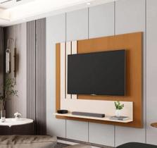 Painel 5119 smart 1.08cm c/ detalhe ripado tv até 43 polegadas jb