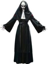 Painel A Freira Halloween 116x40cm Festa Decoração Horror Painel A Freira Halloween 116x40cm Festa Decoração Horror