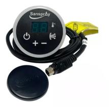 Painel Acionador Digital Aquecedor Sanspray 3 Funcoes