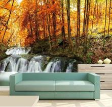 Painel Adesivo Cachoeira 3D 3,75M² na 021