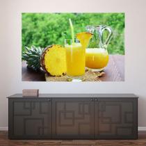 Painel Adesivo de Parede - Abacaxi - Frutas - 767pnp
