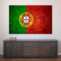 Painel Adesivo de Parede - Bandeira Portugal - 999pnm