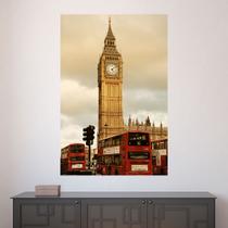 Painel Adesivo de Parede - Big Ben - Londres - 1540pnp