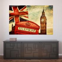 Painel Adesivo de Parede - Big Ben - Londres - 663png
