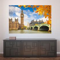 Painel Adesivo de Parede - Big Ben - Londres - 927pnm