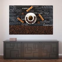 Painel Adesivo de Parede - Café - Cafeteria - 958pnp