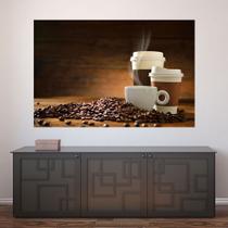 Painel Adesivo de Parede - Café - Coffee - 633pnp