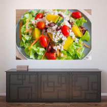 Painel Adesivo de Parede - Comida Saudável - Restaurante - 1785pnp