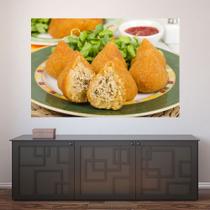 Painel Adesivo de Parede - Coxinha - Cozinha - Lanchonete - 1664pnm