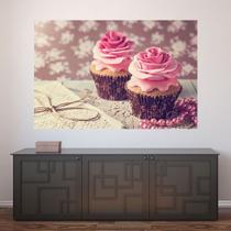 Painel Adesivo de Parede - Cupcake - 609pnm