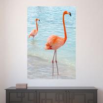 Painel Adesivo de Parede - Flamingos - Animais - 1836png