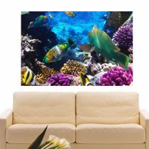 Painel Adesivo de Parede - Fundo do Mar - 226pnp Painel Adesivo de Parede - Fundo do Mar - 226pnp