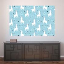 Painel Adesivo de Parede - Lhama - Infantil - 1369png