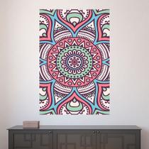 Painel Adesivo de Parede - Mandala - 1873pnm