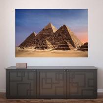 Painel Adesivo de Parede - Pirâmides - 256pnp Painel Adesivo de Parede - Pirâmides - 256pnp