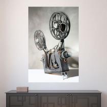 Painel Adesivo de Parede - Projetor - Cinema - 1850pnp