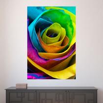 Painel Adesivo de Parede - Rosa Colorida - 1539png