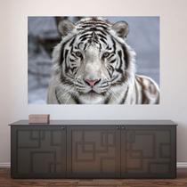 Painel Adesivo de Parede - Tigre Branco - Animais - 1670png