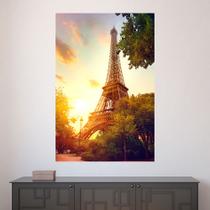 Painel Adesivo de Parede - Torre Eiffel - Paris - 1470pnm