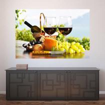 Painel Adesivo de Parede - Vinho - 369pnp